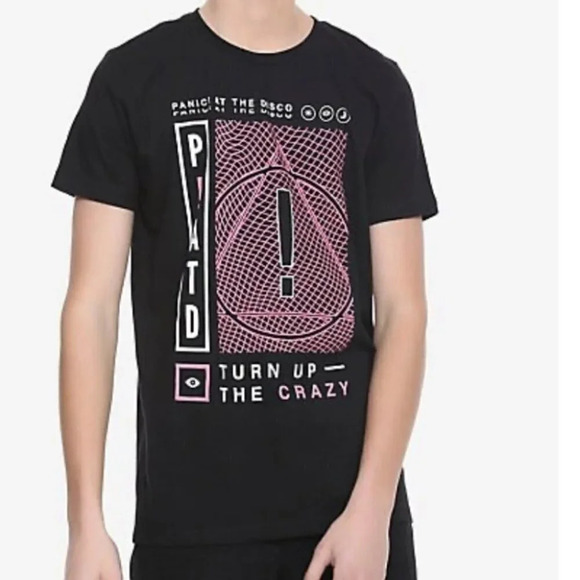 Panic at the disco Top turn up crazy size s - Picture 1 of 3